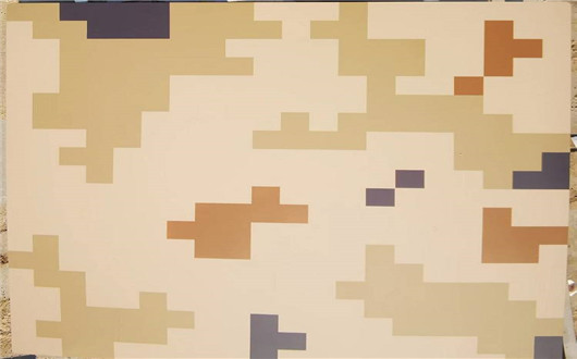 黄石荒漠迷彩漆喷涂